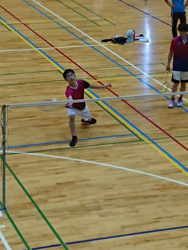 バドミントン部 男 群馬県立富岡高等学校