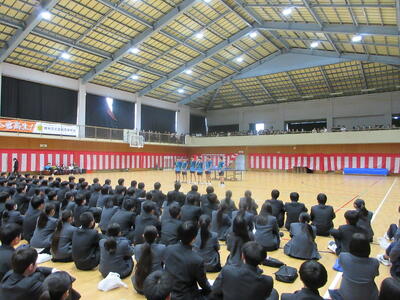 部活動紹介の様子